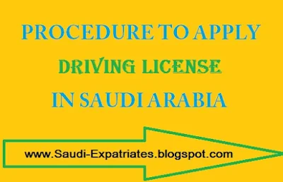 DRIVING LICENSE SAUDI ARABIA