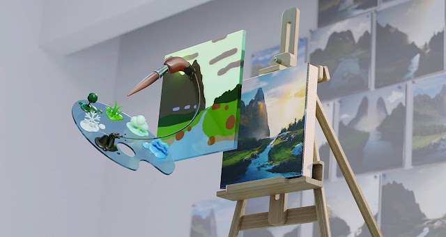 Tan rápido como Van Gogh: convertir bocetos en paisajes asombrosos con NVIDIA Canvas