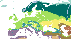 Vegetasi di Eropa