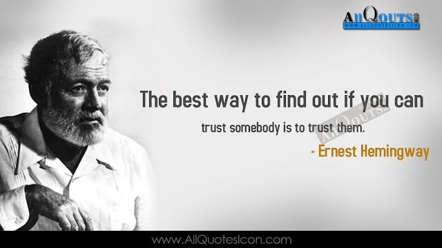Ernest Hemingway Quotes in English HD Wallpapers Best Life Inspirational English Quotes Images
