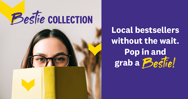 Bestie collection: Local bestsellers without the wait. Pop in and grab a Bestie!