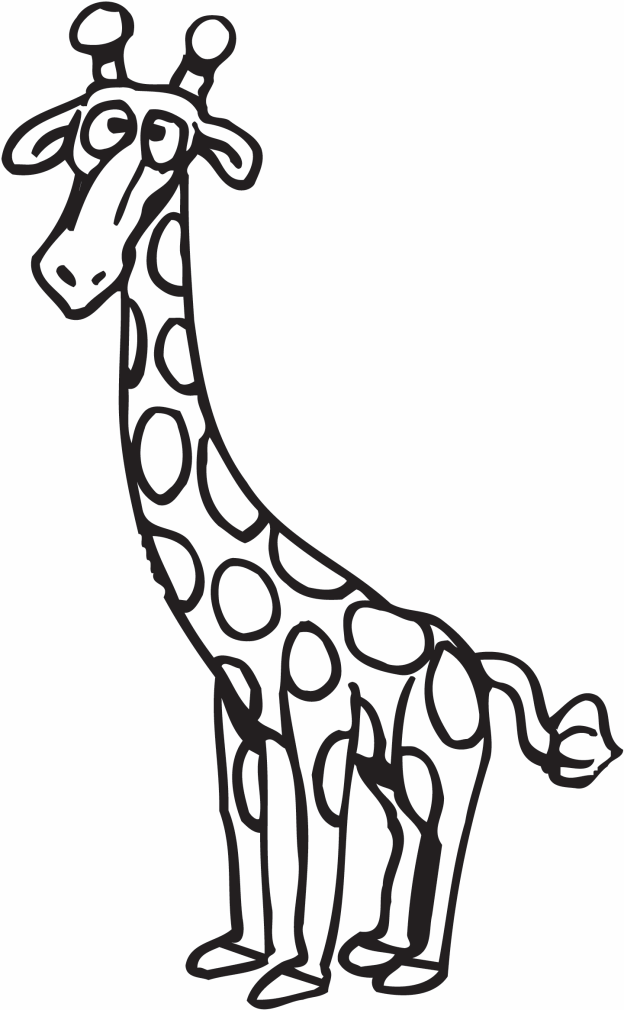 Download Giraffe Coloring Pages Animal Pictures