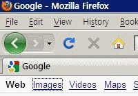 gray dotted focus of Firefox