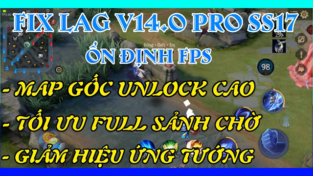 Fix Lag Liên Quân Mùa 17 Mới Nhất - Tối Ưu Sảnh Tối Đa Giảm Hiệu Ứng Tướng Cực Mượt Ổn Định FPS Combat • HQT Channel