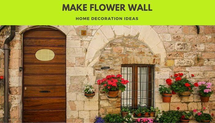 Make Flower Wall