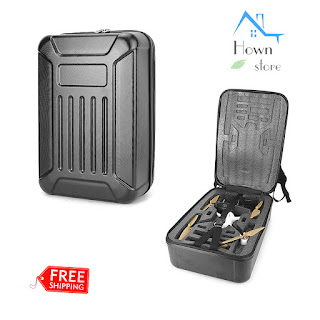 Black ABS Hard Shell Backpack Case Bag Hubsan X4 H501S RC Quadcopter Drone HCX