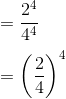 Menyederhanakan Perpangkatan 2sup4/sup Dibagi 4sup4/sup Terbaru