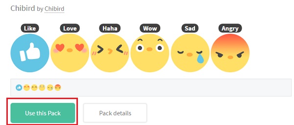 Cài đặt Reactions cho Facebook