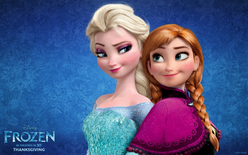 Frozen Elsa And Anna 1280x800