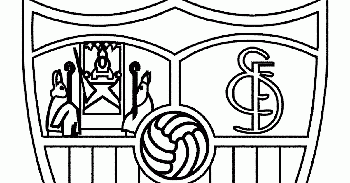 Gambar Mewarnai Logo Klub Klub Sepak Bola Spanyol Contoh Gambar Mewarnai Logo Klub Klub Sepak Bola Spanyol Contoh