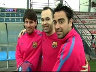 Xavi, Iniesta o Messi