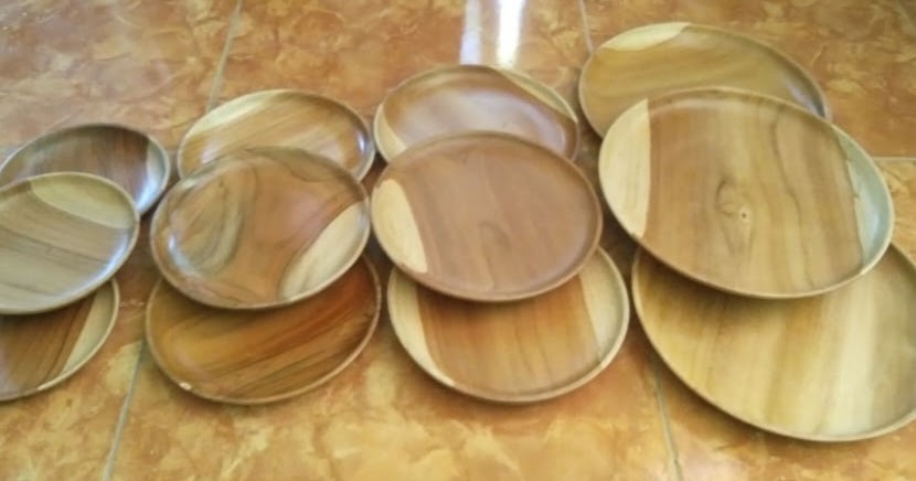  PRODUK  KARYA BATAM JUAL PRODUK  PIRING KAYU JATI 