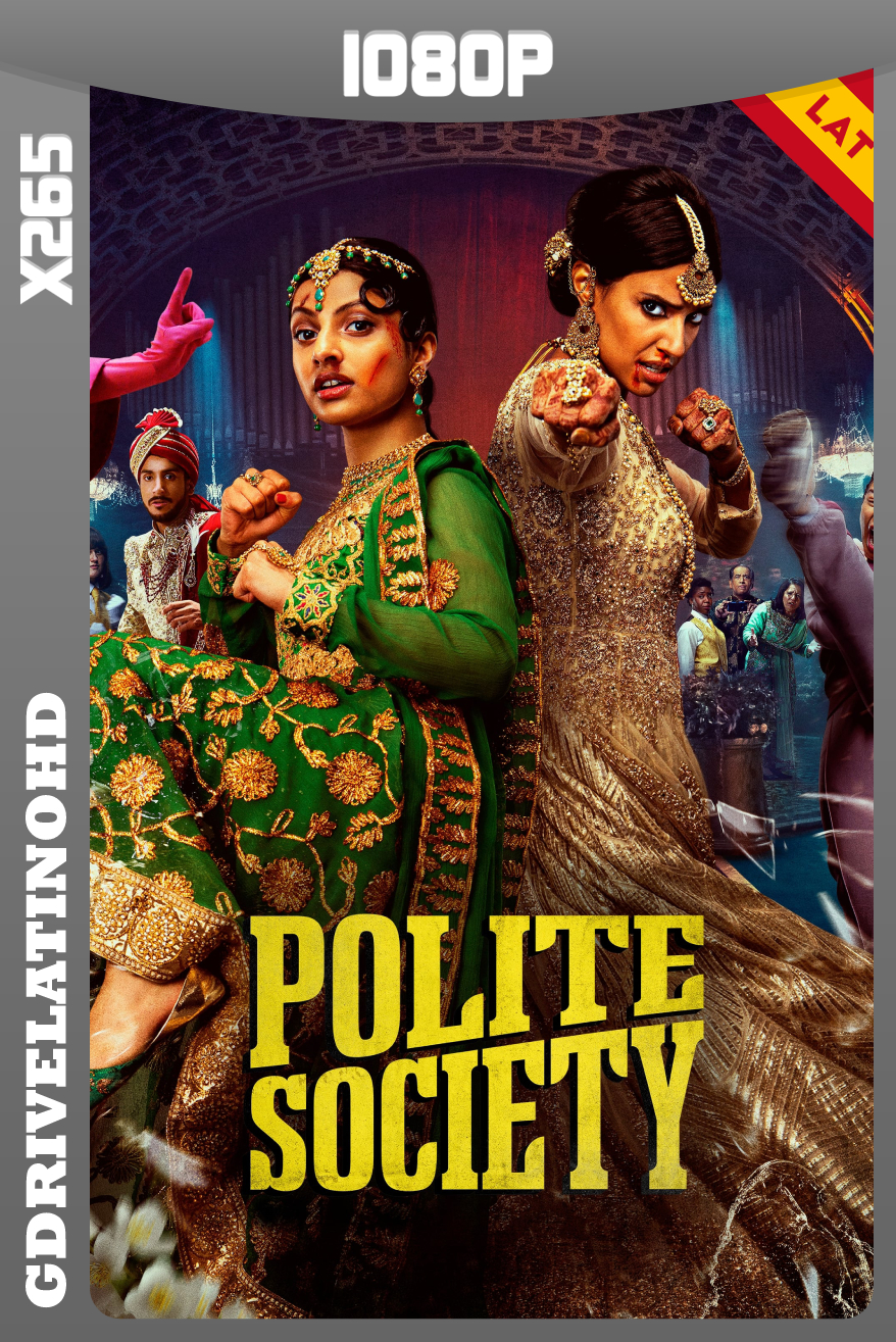 Polite Society (2023) WEBRip x265 1080p Latino-Ingles