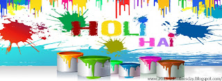 1. Happy Holi Facebook Cover Photo Timeline Pictures 2014