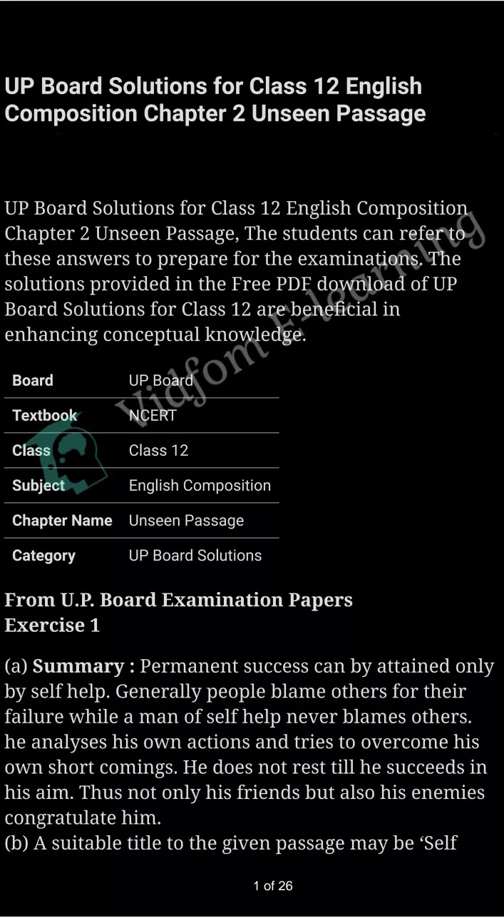 कक्षा 12 अंग्रेज़ी  के नोट्स  हिंदी में एनसीईआरटी समाधान,     class 12 English Grammar Composition Chapter 2 Unseen Passage,   class 12 English Grammar Composition Chapter 2 Unseen Passage ncert solutions in Hindi,   class 12 English Grammar Composition Chapter 2 Unseen Passage notes in hindi,   class 12 English Grammar Composition Chapter 2 Unseen Passage question answer,   class 12 English Grammar Composition Chapter 2 Unseen Passage notes,   class 12 English Grammar Composition Chapter 2 Unseen Passage class 12 English Grammar Composition Chapter 2 Unseen Passage in  hindi,    class 12 English Grammar Composition Chapter 2 Unseen Passage important questions in  hindi,   class 12 English Grammar Composition Chapter 2 Unseen Passage notes in hindi,    class 12 English Grammar Composition Chapter 2 Unseen Passage test,   class 12 English Grammar Composition Chapter 2 Unseen Passage pdf,   class 12 English Grammar Composition Chapter 2 Unseen Passage notes pdf,   class 12 English Grammar Composition Chapter 2 Unseen Passage exercise solutions,   class 12 English Grammar Composition Chapter 2 Unseen Passage notes study rankers,   class 12 English Grammar Composition Chapter 2 Unseen Passage notes,    class 12 English Grammar Composition Chapter 2 Unseen Passage  class 12  notes pdf,   class 12 English Grammar Composition Chapter 2 Unseen Passage class 12  notes  ncert,   class 12 English Grammar Composition Chapter 2 Unseen Passage class 12 pdf,   class 12 English Grammar Composition Chapter 2 Unseen Passage  book,   class 12 English Grammar Composition Chapter 2 Unseen Passage quiz class 12  ,    10  th class 12 English Grammar Composition Chapter 2 Unseen Passage  book up board,   up board 10  th class 12 English Grammar Composition Chapter 2 Unseen Passage notes,  class 12 English,   class 12 English ncert solutions in Hindi,   class 12 English notes in hindi,   class 12 English question answer,   class 12 English notes,  class 12 English class 12 English Grammar Composition Chapter 2 Unseen Passage in  hindi,    class 12 English important questions in  hindi,   class 12 English notes in hindi,    class 12 English test,  class 12 English class 12 English Grammar Composition Chapter 2 Unseen Passage pdf,   class 12 English notes pdf,   class 12 English exercise solutions,   class 12 English,  class 12 English notes study rankers,   class 12 English notes,  class 12 English notes,   class 12 English  class 12  notes pdf,   class 12 English class 12  notes  ncert,   class 12 English class 12 pdf,   class 12 English  book,  class 12 English quiz class 12  ,  10  th class 12 English    book up board,    up board 10  th class 12 English notes,     कक्षा 12   हिंदी के नोट्स  हिंदी में, अंग्रेज़ी हिंदी में  कक्षा 12 नोट्स pdf,    अंग्रेज़ी हिंदी में  कक्षा 12 नोट्स 2021 ncert,   अंग्रेज़ी हिंदी  कक्षा 12 pdf,   अंग्रेज़ी हिंदी में  पुस्तक,   अंग्रेज़ी हिंदी में की बुक,   अंग्रेज़ी हिंदी में  प्रश्नोत्तरी class 12 ,  बिहार बोर्ड   पुस्तक 12वीं हिंदी नोट्स,    अंग्रेज़ी कक्षा 12 नोट्स 2021 ncert,   अंग्रेज़ी  कक्षा 12 pdf,   अंग्रेज़ी  पुस्तक,   अंग्रेज़ी  प्रश्नोत्तरी class 12, कक्षा 12 अंग्रेज़ी,  कक्षा 12 अंग्रेज़ी  के नोट्स हिंदी में,  कक्षा 12 का हिंदी का प्रश्न उत्तर,  कक्षा 12 अंग्रेज़ी  के नोट्स,  10 कक्षा हिंदी 2021  हिंदी में, कक्षा 12 अंग्रेज़ी  हिंदी में,  कक्षा 12 अंग्रेज़ी  महत्वपूर्ण प्रश्न हिंदी में, कक्षा 12 अंग्रेज़ी  नोट्स  हिंदी में,