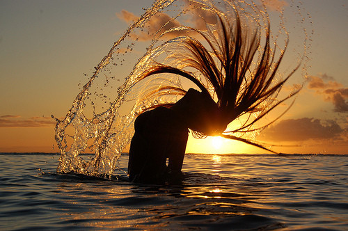 whip my hair back and forth 