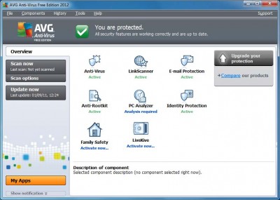 AVG Antivirus 2012 Free Edition