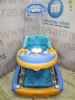 Baby Walker Family FB2121 Car Melody Rocker Blue