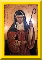 Saint Colette of Corbie Icon