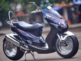 "Modifikasi Motor Mio Sporty Jaman Now Keren"