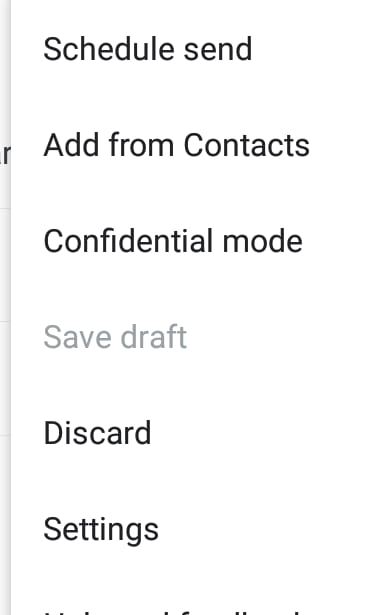 How to send secret e-mail to someone via G-Mail app in iOS & Android
