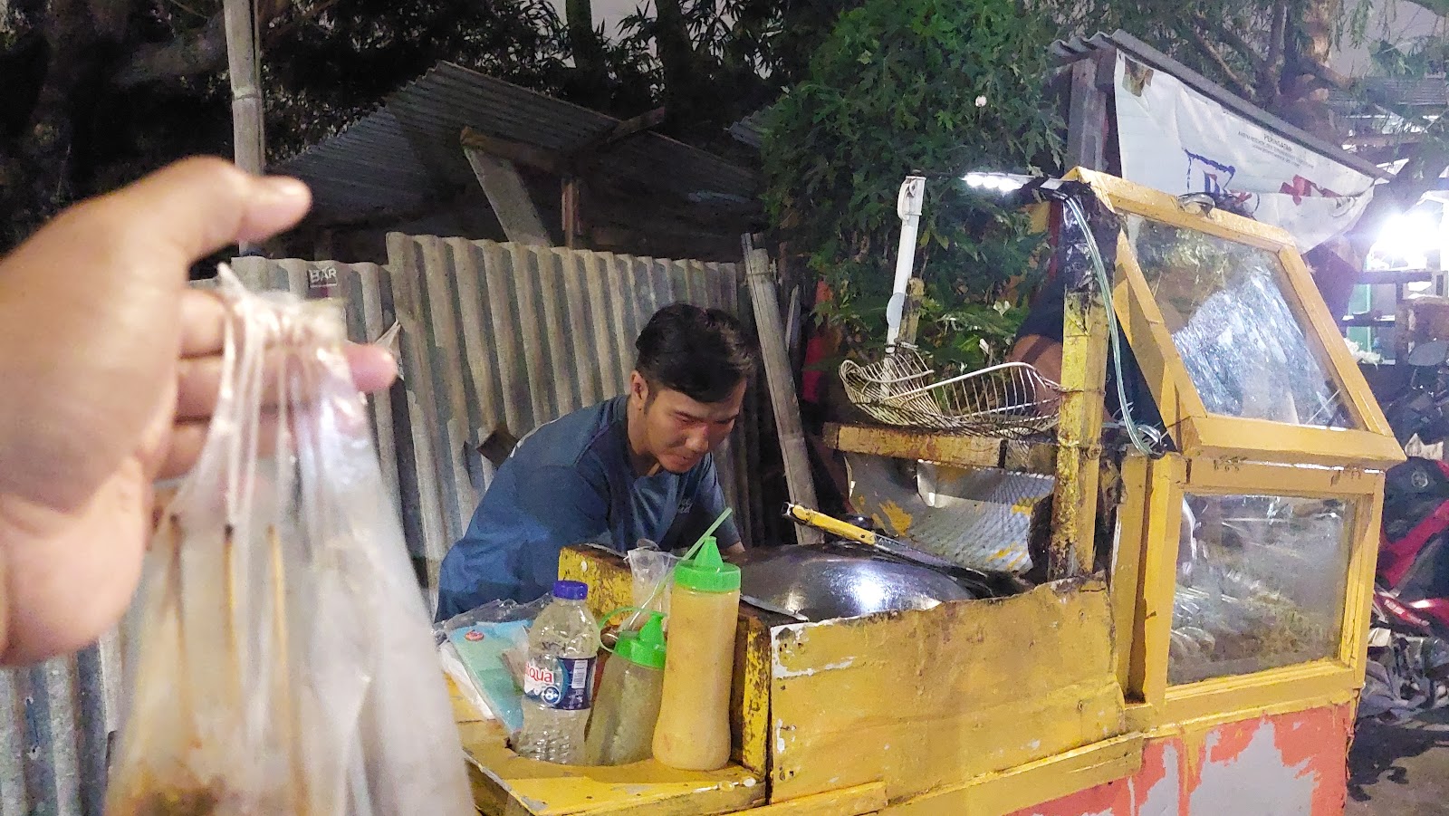 Jajan Sate Goreng