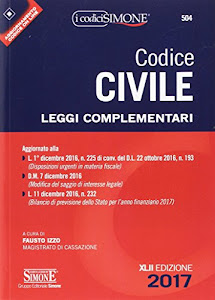 Codice civile. Leggi complementari. Con aggiornamento online