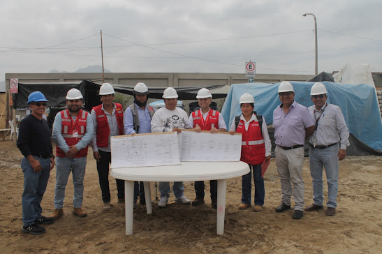  Alcalde Juan Carranza, funcionarios y el director regional ARRC supervisaron obra