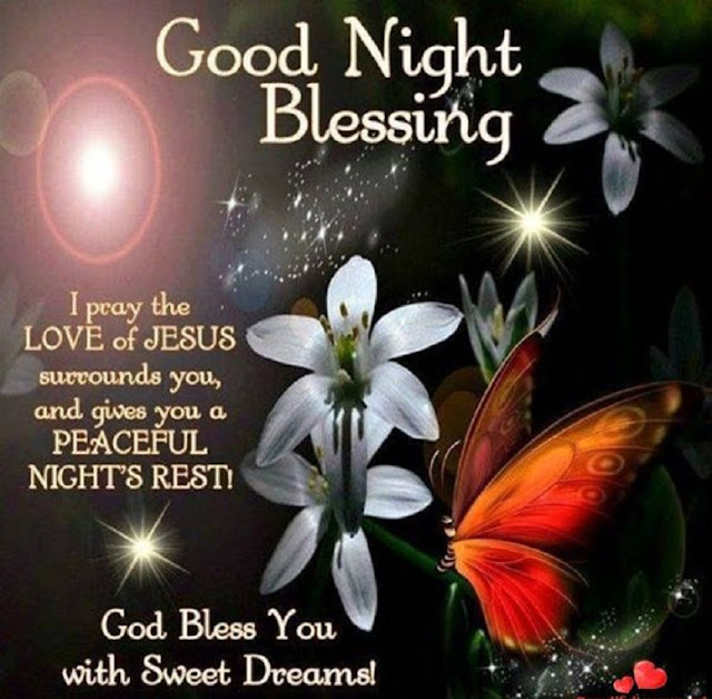 good night blessings love