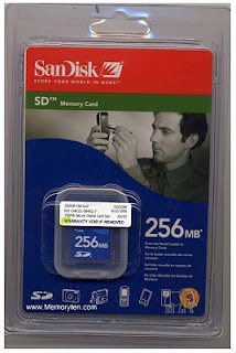 Flash Memory - 256MB 12x SD Secure Digital Card