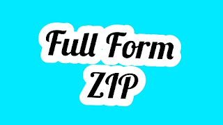 Full Form Of ZIP