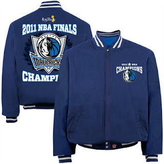 Dallas Mavericks Front Zip Championship Jacket