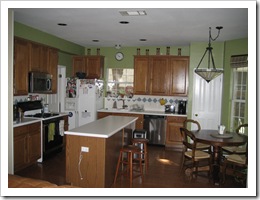 Kitchen before - Sept 2009