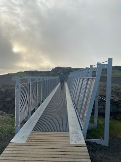 Bridge between continents, Iceland