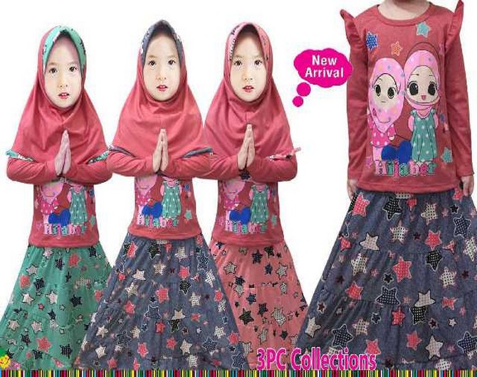  Baju  anak  perempuan umur  2  3 tahun  Jaman Sekarang MoDeL 