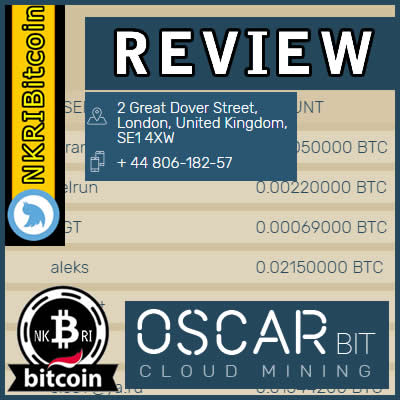 #19 Tips Trik Cara Menghasilkan Bitcoin Gratis Review OSCAR BIT (Legit or Scam ?)