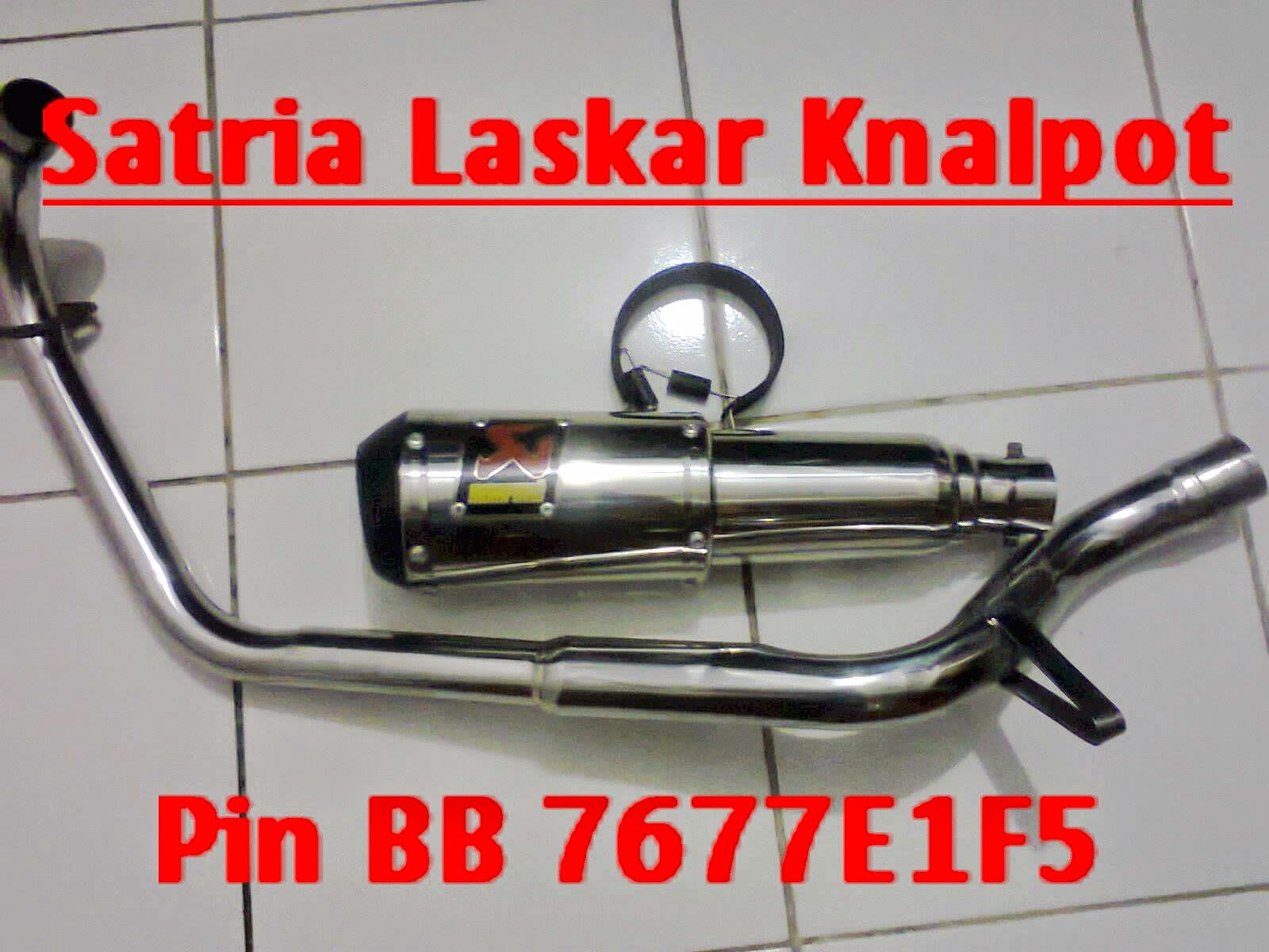 Satria Laskar Knalpot - Jual Knalpot Racing Custom