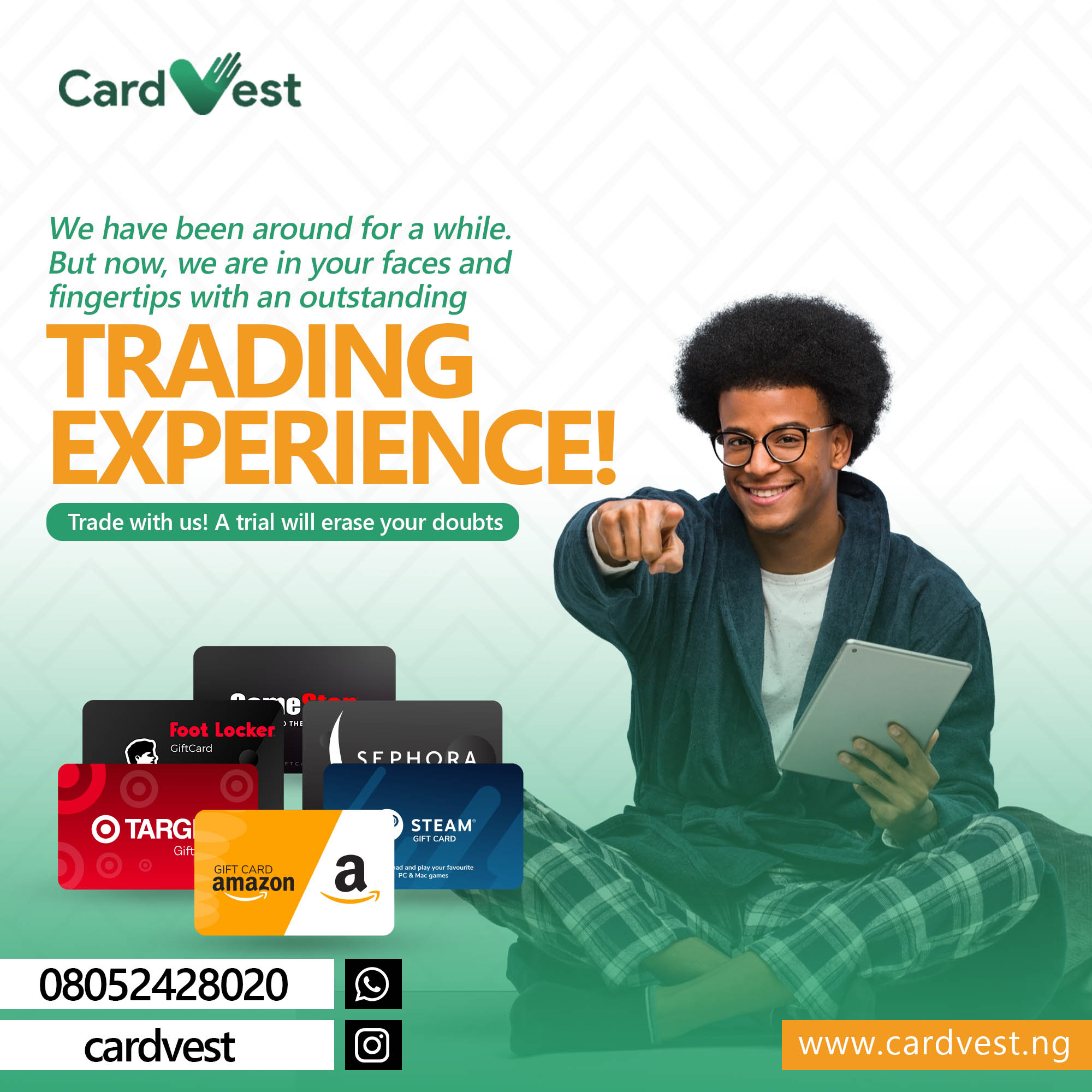 Redeem Gift Cards for Cash in Few Minutes- Sell Gift Cards in Nigeria