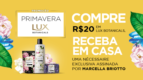 Promoção Primavera Lux Botanicals