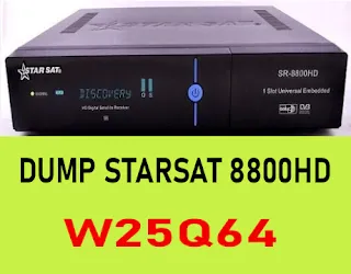 DUMP STARSAT 8800HD-W25Q64