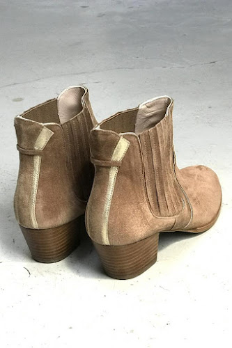 Boots Bullit daim sable Patricia Blanchet