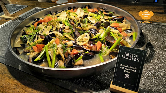 Double Tree Hilton Shah Alam - Menu - Braised Mussels With Fennel and Citrus