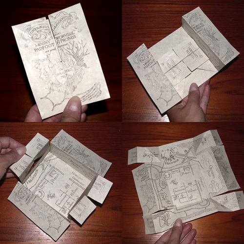 The Marauder's Map according to the Harry Potter wiki is: