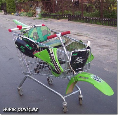 carrinho de compra xunado