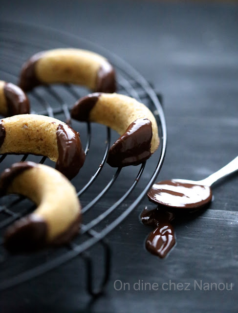 bredele, vanillekipferl , Christophe  Felder, noisettes, amandes, chocolat