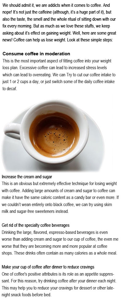 Can coffee make you gain weight