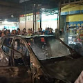 Korslet, Mobil Ketua BKPRMI Batu Bara Terbakar