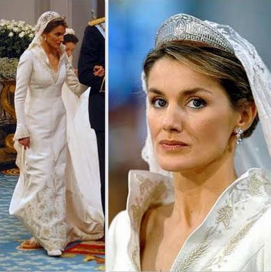 Spain Princess Letizias Wedding Dress