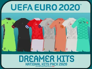 PES 17 National Team Kitpack by Dreamer For UEFA EURO 2020