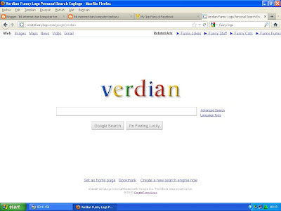 CARA MENGGANTI TULISAN "GOOGLE" MENJADI NAMA KITA SENDIRI